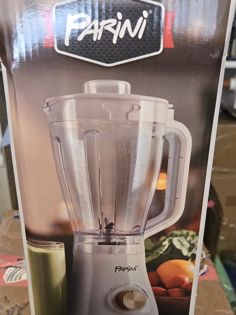 Parini White Countertop Blender - Classic White Finish